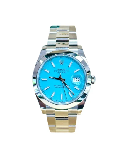 Rolex Datejust Tiffany Blue Watch